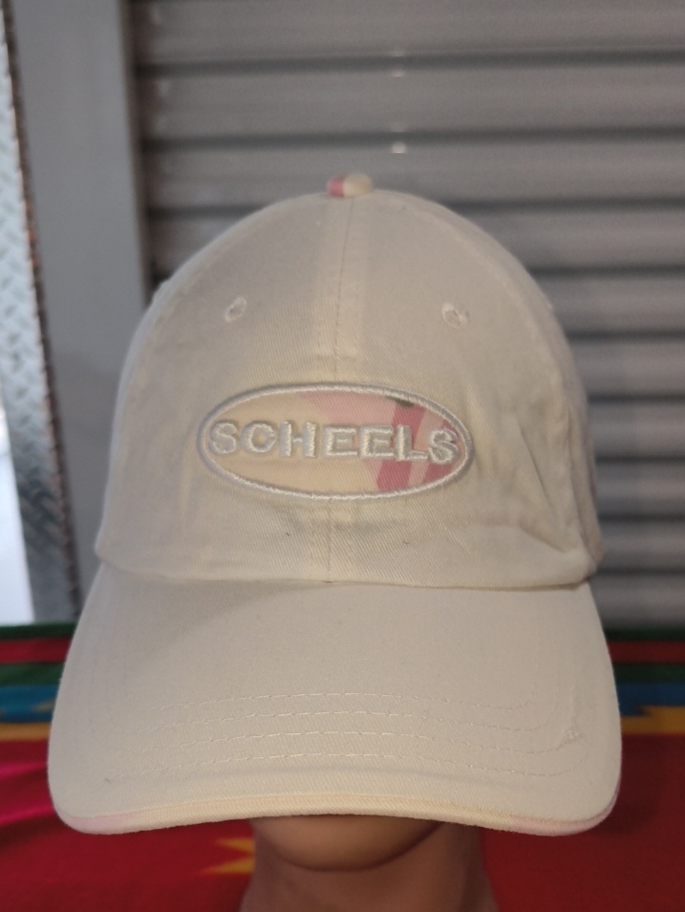 Scheels Embroidered Logo Trucker Strapback Women's Hat Cap OSFA